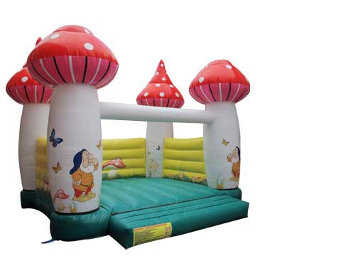 Mushroom bounce house 