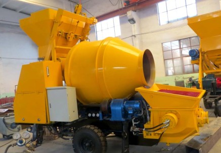 concrete mixer pump