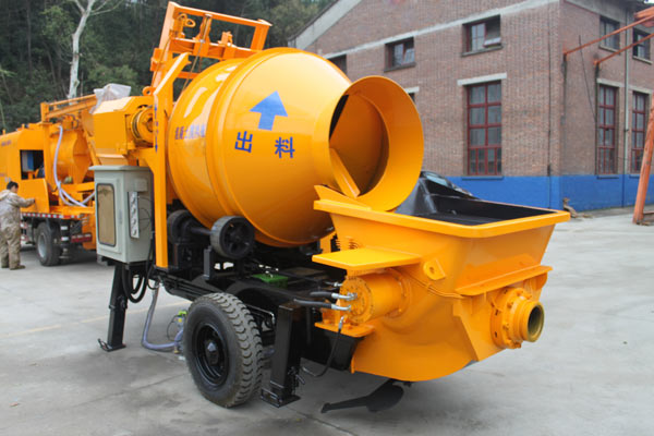 Electric　Concrete　Mixer　Pump