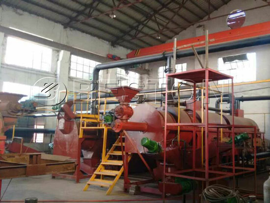 Palm Kernel Shell Carbonization Machine