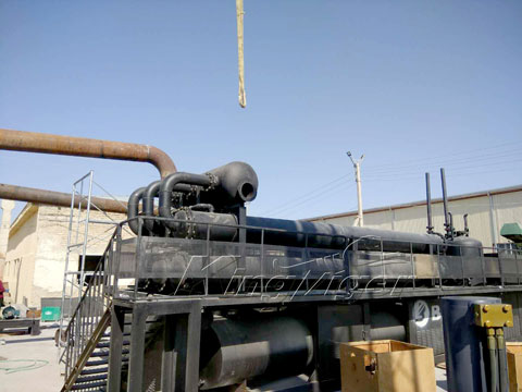 Continuous Tire Pyrolysis Plant