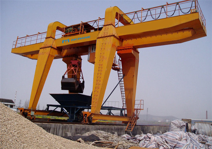 Grab crane gantry double-girder 20 tons when purchasing