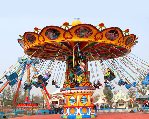 amusement park swing ride
